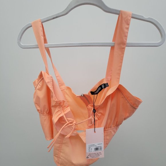 Missguided Milkmaid tank top - Picture 3 of 5